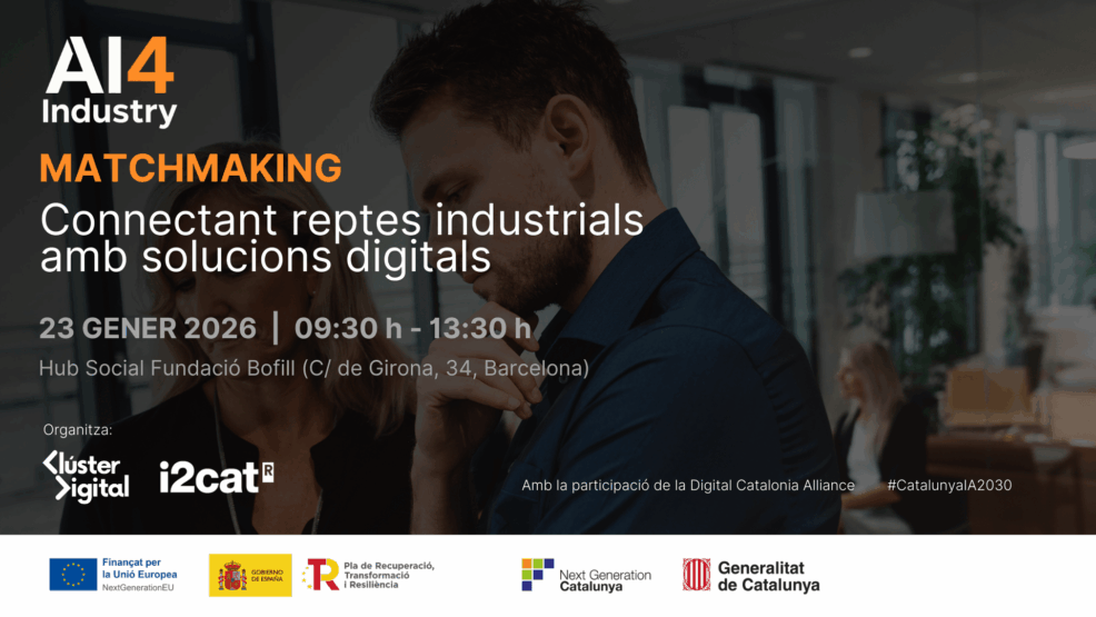 Matchmaking AI4Industry: connectant reptes industrials amb solucions digitals